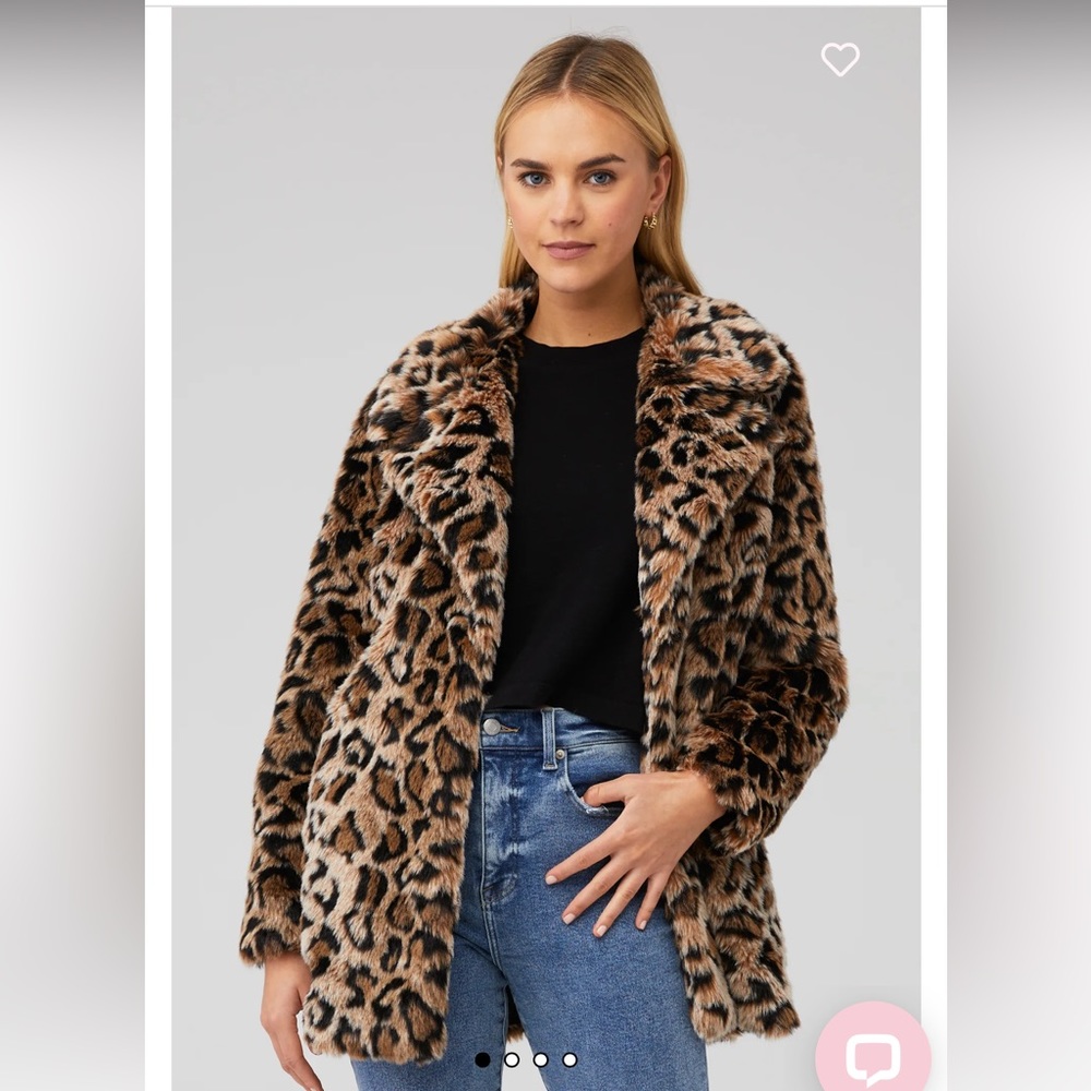 Free people leopard blazer jacket